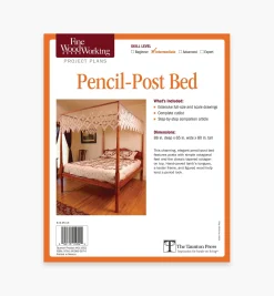 Lee Valley Pencil-Post Bed Plan