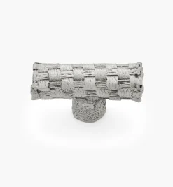 Lee Valley Pewter Basket Weave Knob