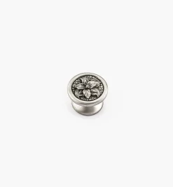 Lee Valley Pewter Trillium Knob