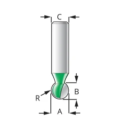 Lee Valley Plunge Ball Bits