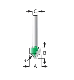 Lee Valley Plunge Beading Bits