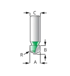 Lee Valley Plunge Ogee Bits
