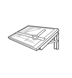 Lee Valley 4-Position Folding Brackets