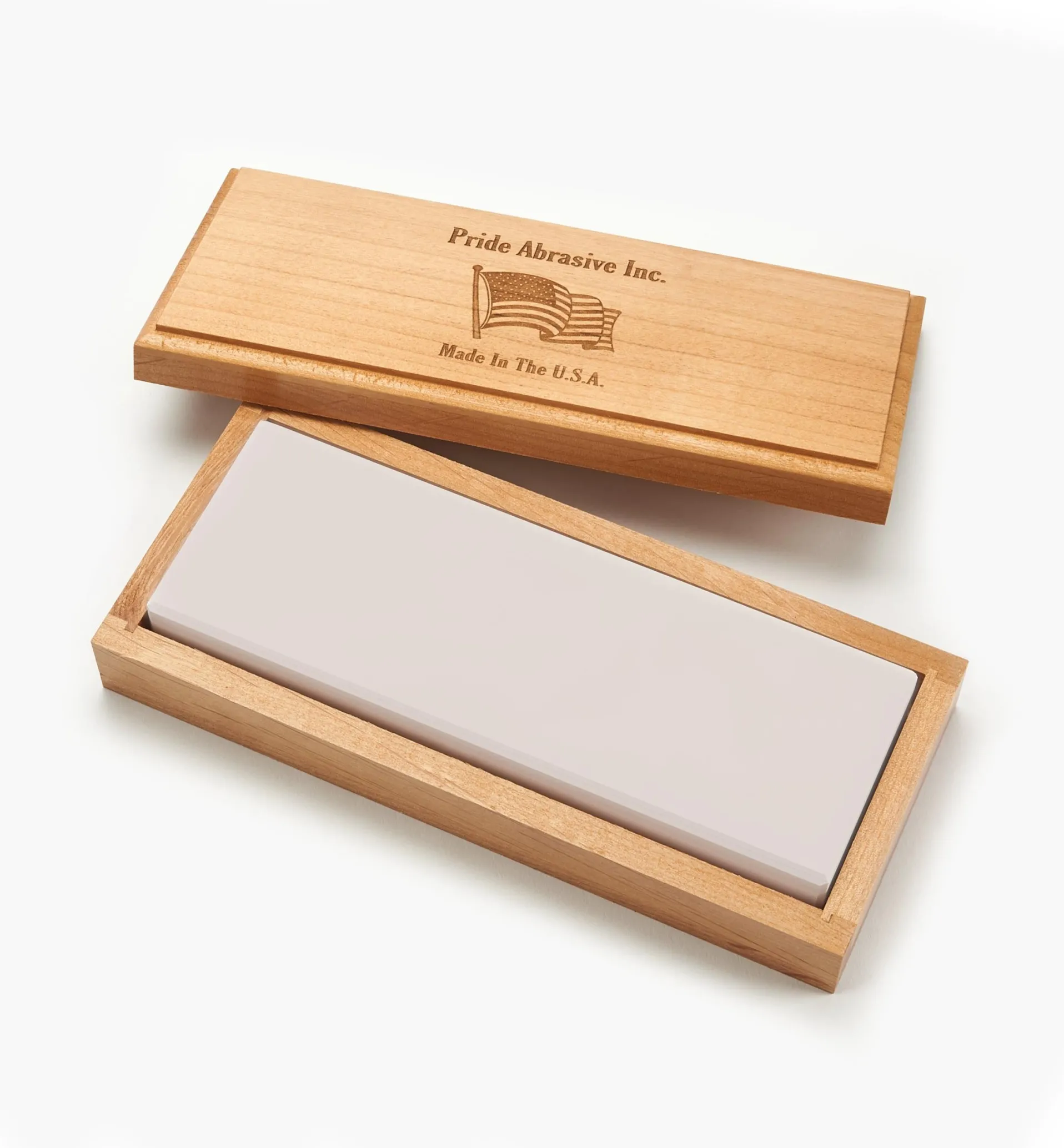 Lee Valley Pride Abrasive Ceramic Water Stones With Wooden Box