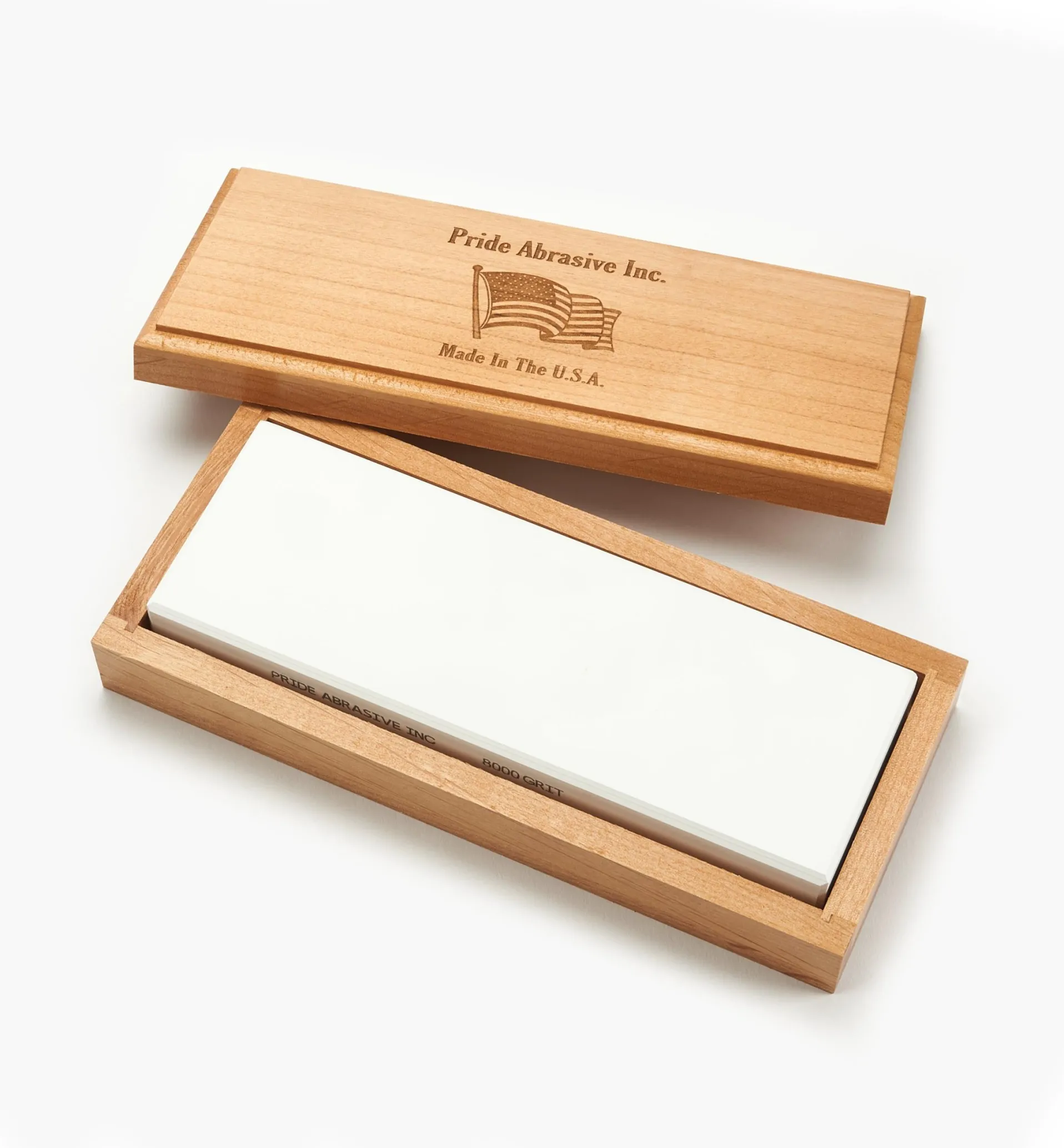 Lee Valley Pride Abrasive Ceramic Water Stones With Wooden Box