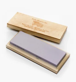 Lee Valley Pride Abrasive Ceramic Water Stones With Wooden Box