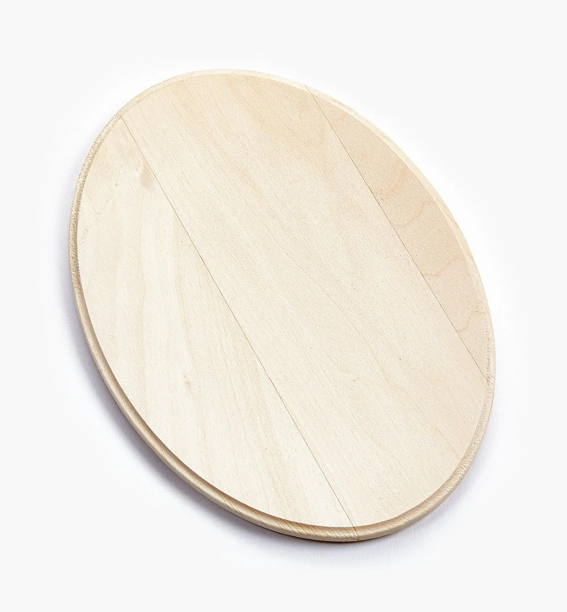Lee Valley Profiled-Edge Oval Basswood Plaques