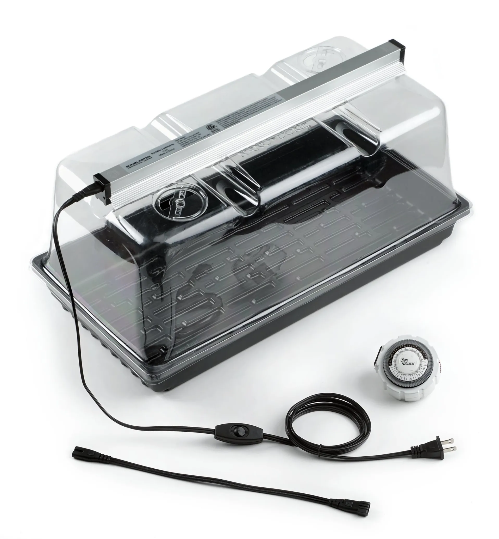 Lee Valley Propagation Tray, Dome, Grow Light & Timer Set