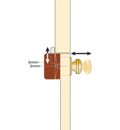 Lee Valley Push-Button Latches
