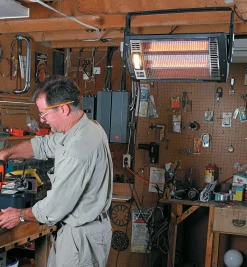 Lee Valley Quartz Overhead Radiant Heater