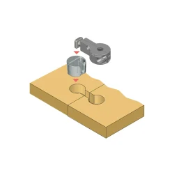 Lee Valley Quick-Adjust Countertop Connector