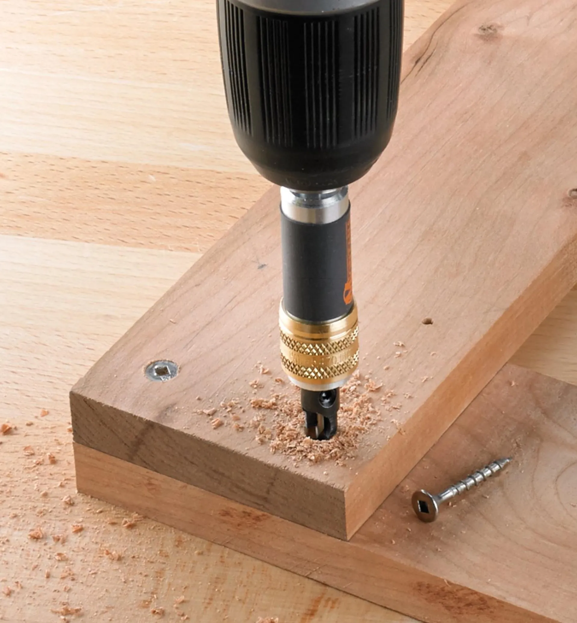 Lee Valley Quick-Change Drill/Countersink Set