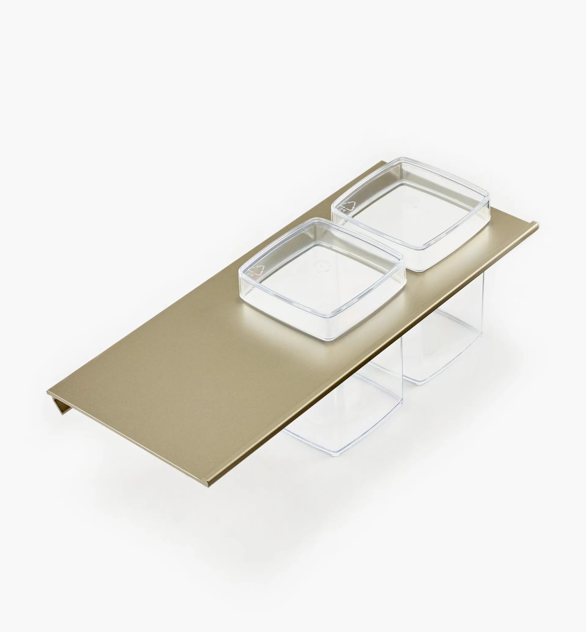 Lee Valley Rail-Mount Shelves For The Aluminum Wall-Mount Rail Storage System