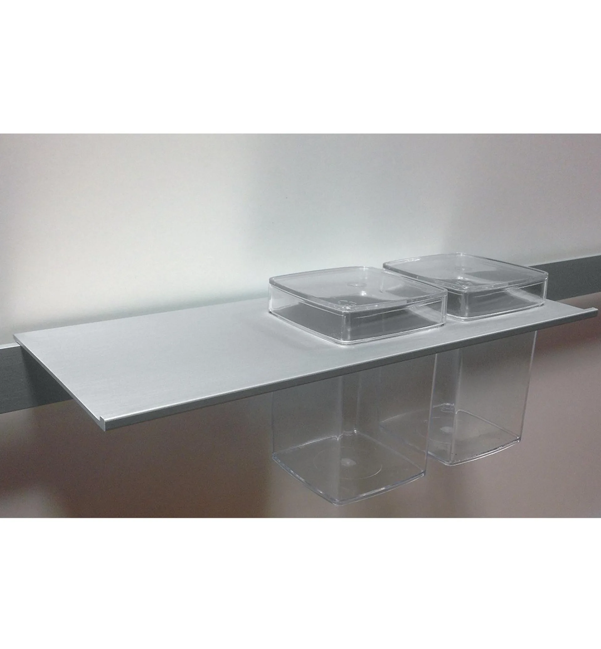 Lee Valley Rail-Mount Shelves For The Aluminum Wall-Mount Rail Storage System