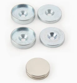 Lee Valley Rare-Earth Magnet, Cup & Washer Sets
