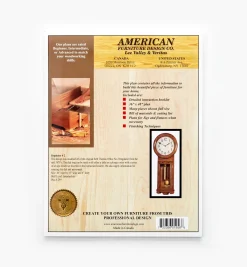 Lee Valley Regulator Clock Plan