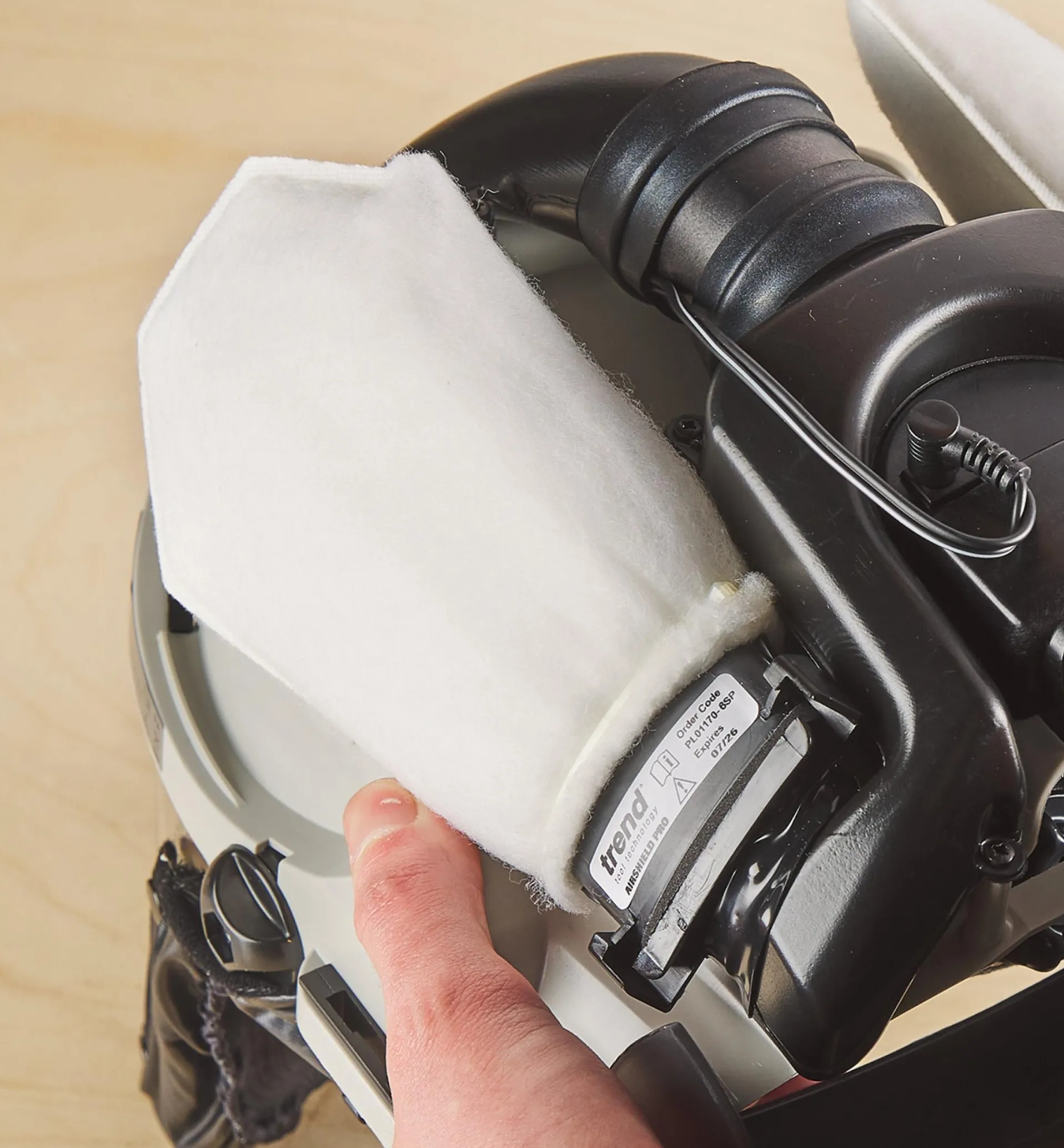 Lee Valley Replacement Air Filters For Trend Airshield Pro Full-Face Shield