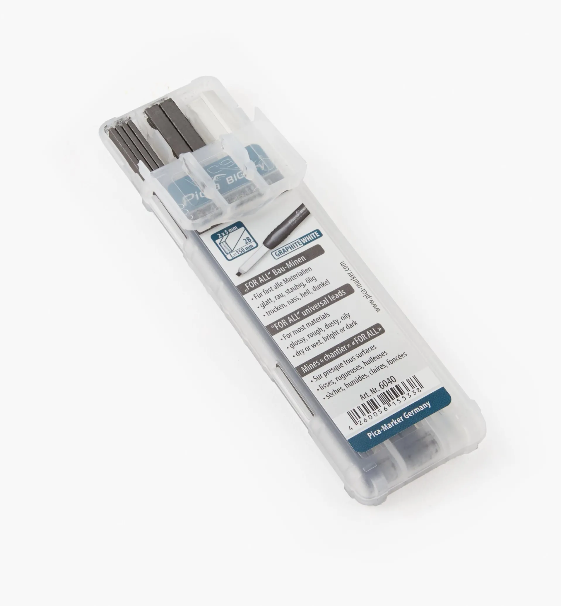 Lee Valley Replacement Leads For Pica Big Dry Carpenter's Mechanical Pencil