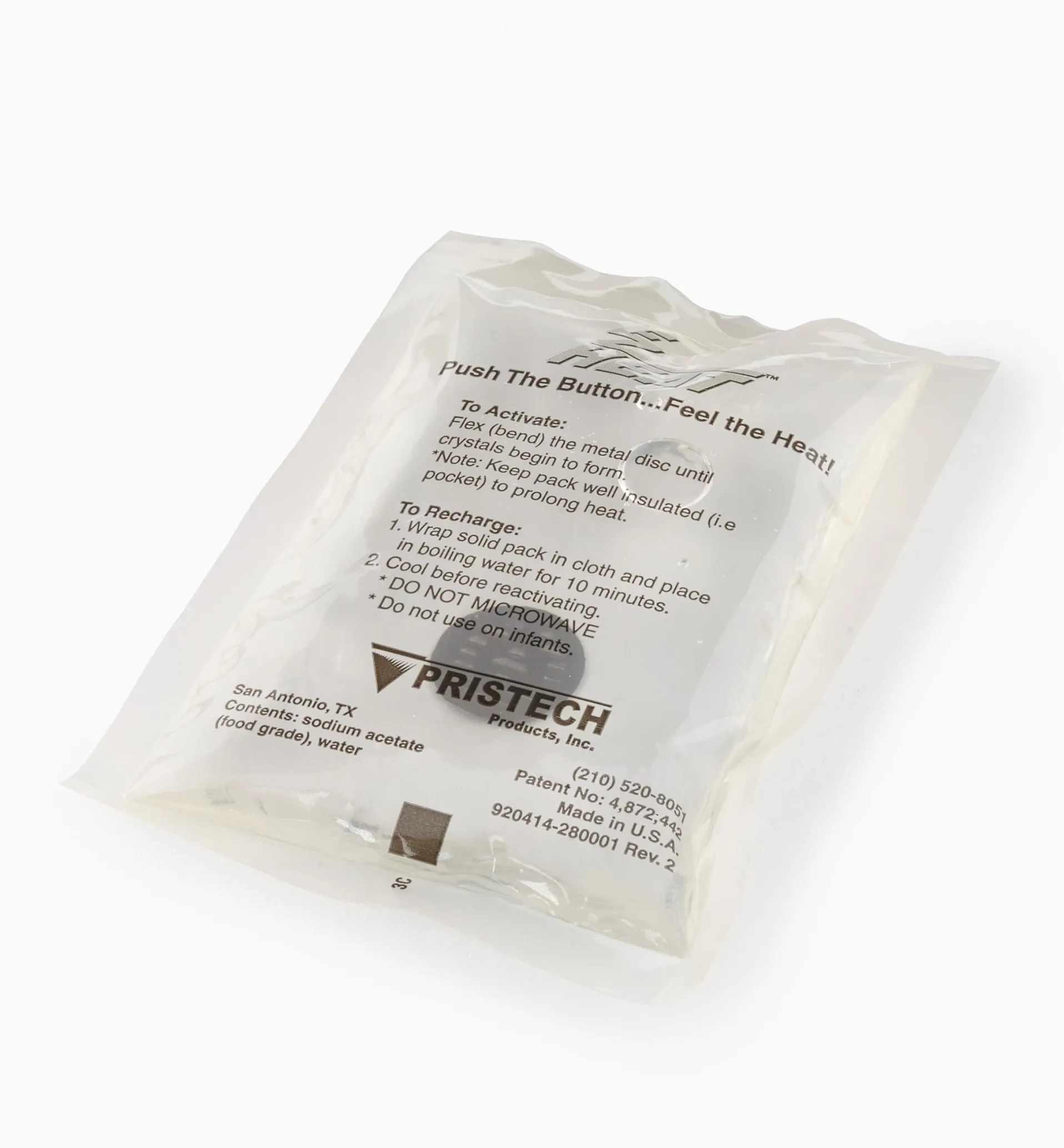 Lee Valley Reusable Instant Hand Warmer