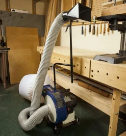 Lee Valley Rikon 1 Hp Portable Dust Collector (Model 60-105)