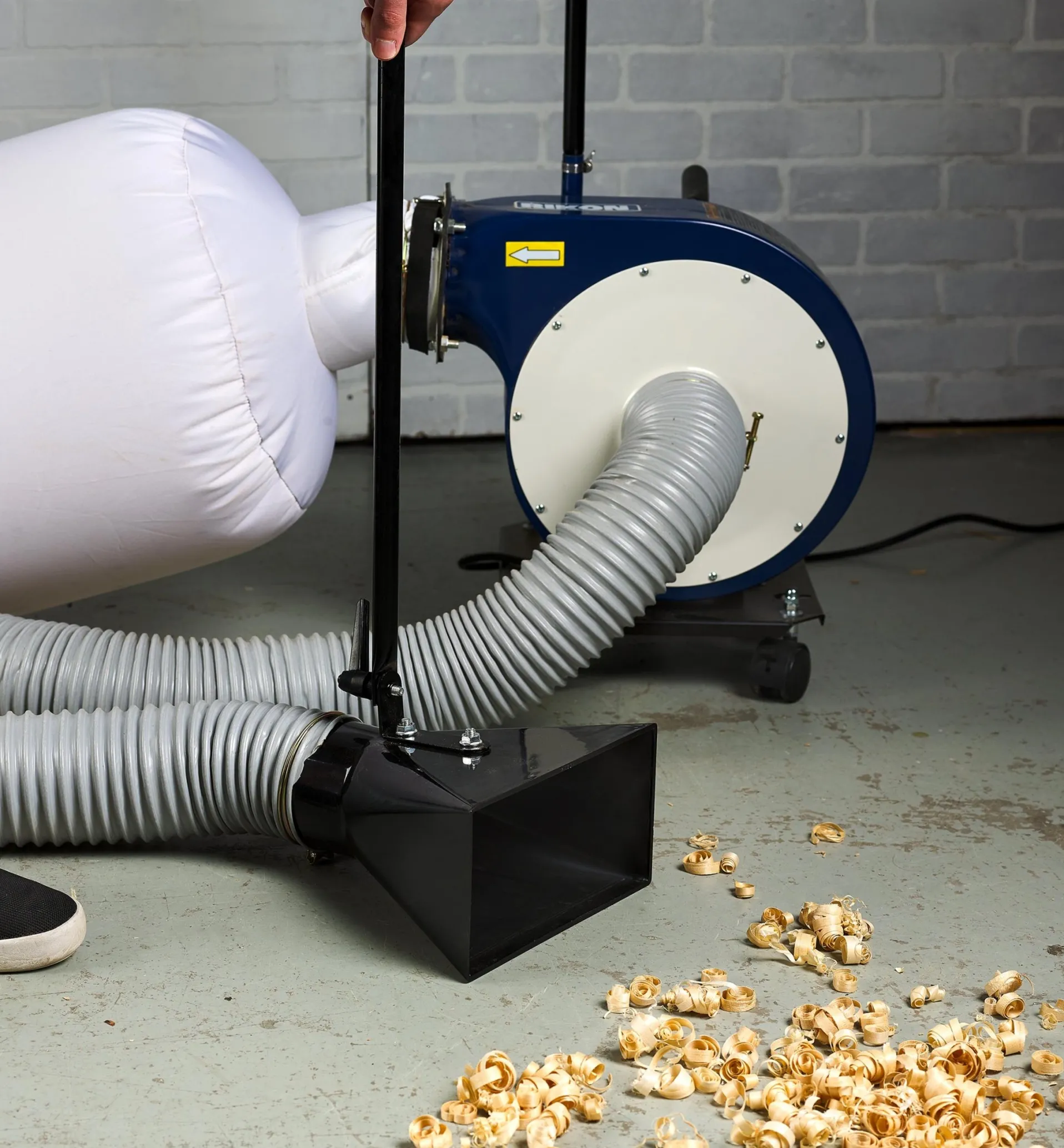 Lee Valley Rikon 1 Hp Portable Dust Collector (Model 60-105)