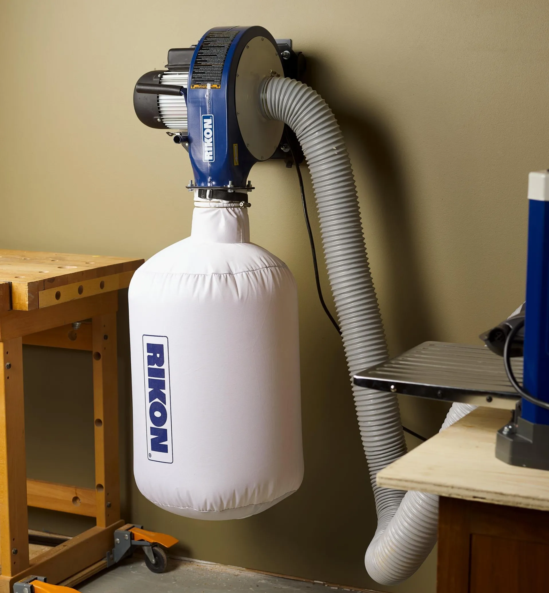 Lee Valley Rikon 1 Hp Portable Dust Collector (Model 60-105)