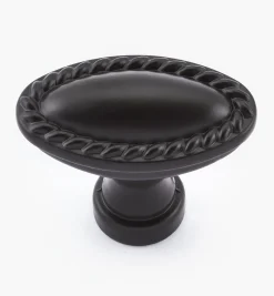 Lee Valley Rope-Edge Oval Knob