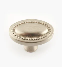 Lee Valley Rope-Edged Oval Knob