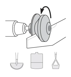 Lee Valley Rotary Mower Sharpener