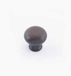 Lee Valley Round Brass Plain Knobs