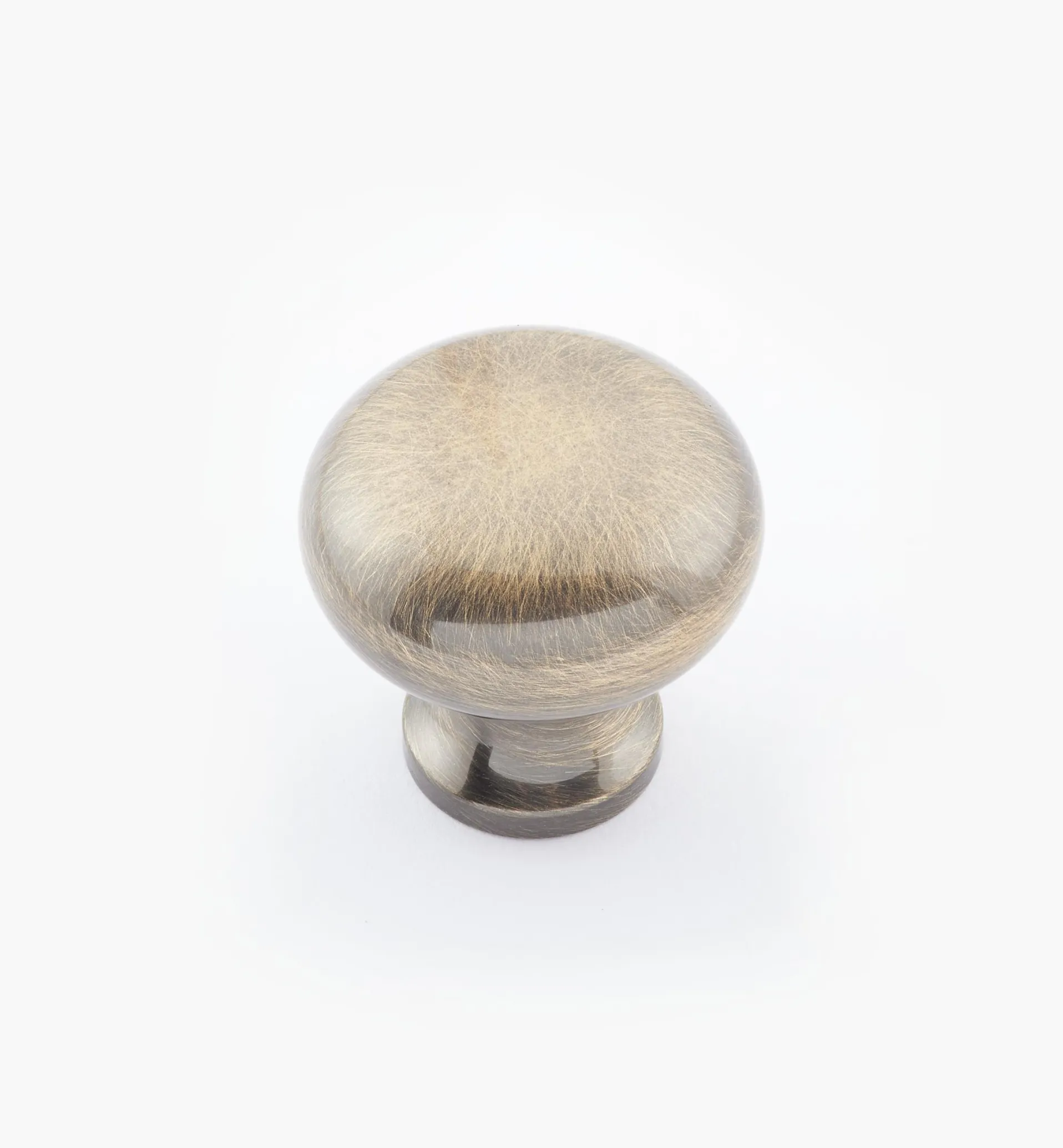 Lee Valley Round Brass Plain Knobs