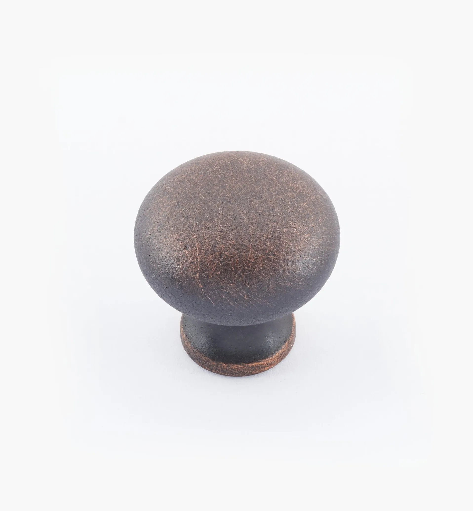 Lee Valley Round Brass Plain Knobs