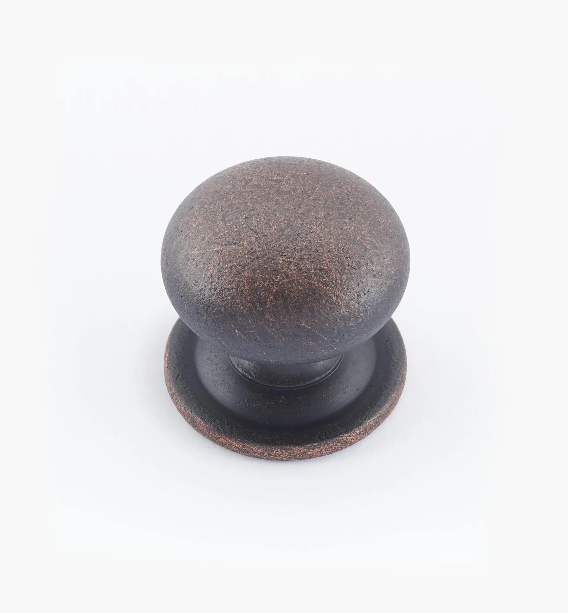 Lee Valley Round Brass Plain Knobs