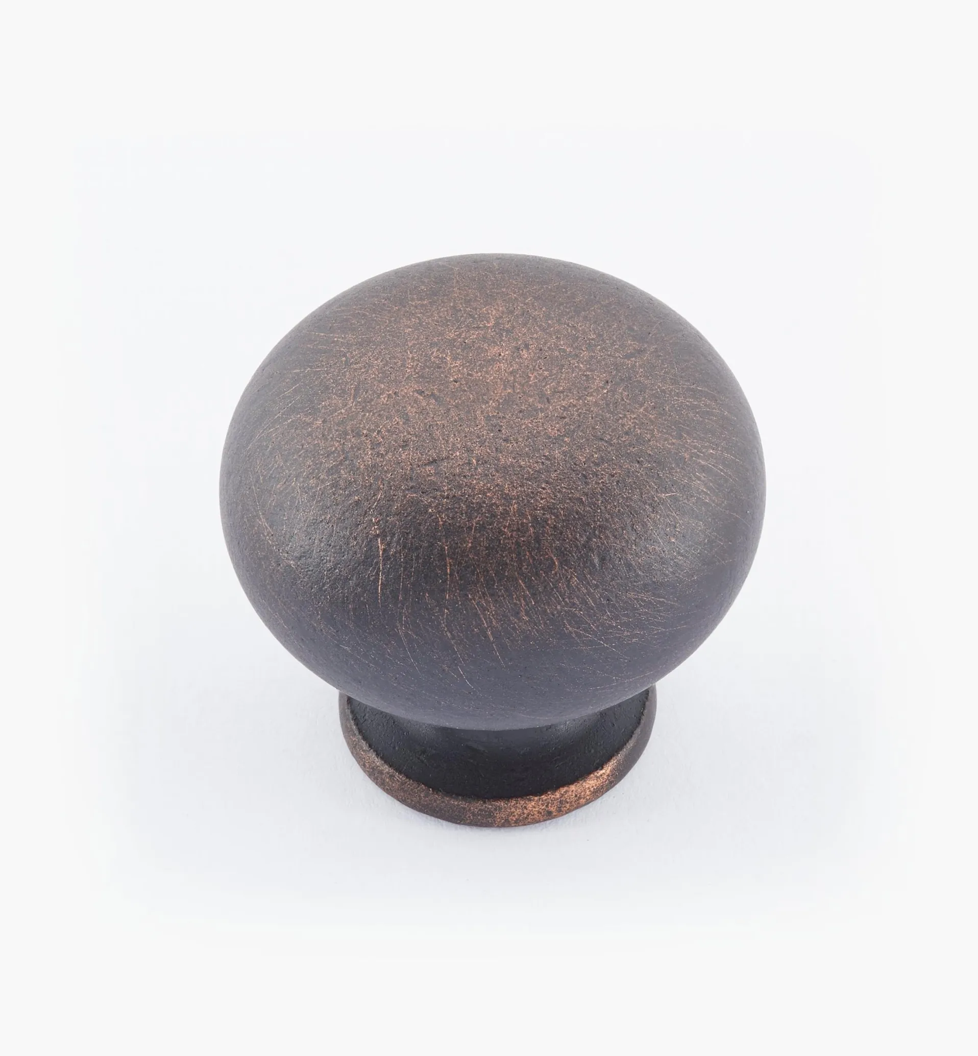 Lee Valley Round Brass Plain Knobs