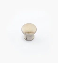 Lee Valley Round Brass Plain Knobs