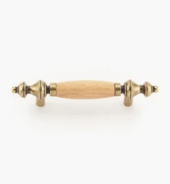 Lee Valley Rounded Oak Insert Pull