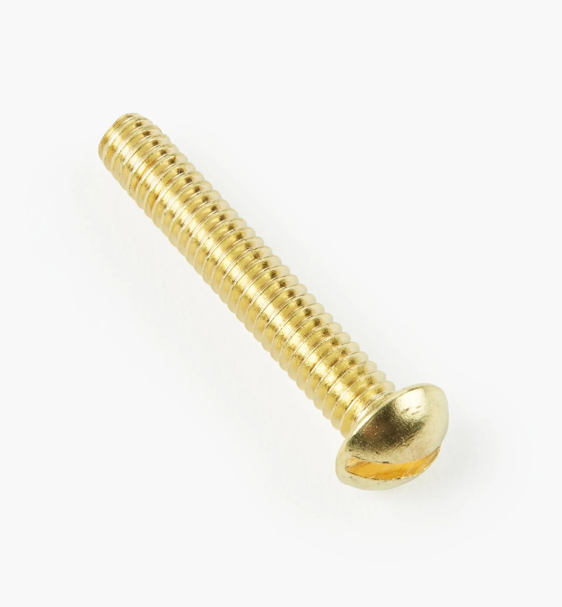 Lee Valley Round-Head Slot Brass Machine Screws