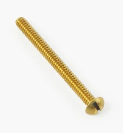 Lee Valley Round-Head Slot Brass Machine Screws