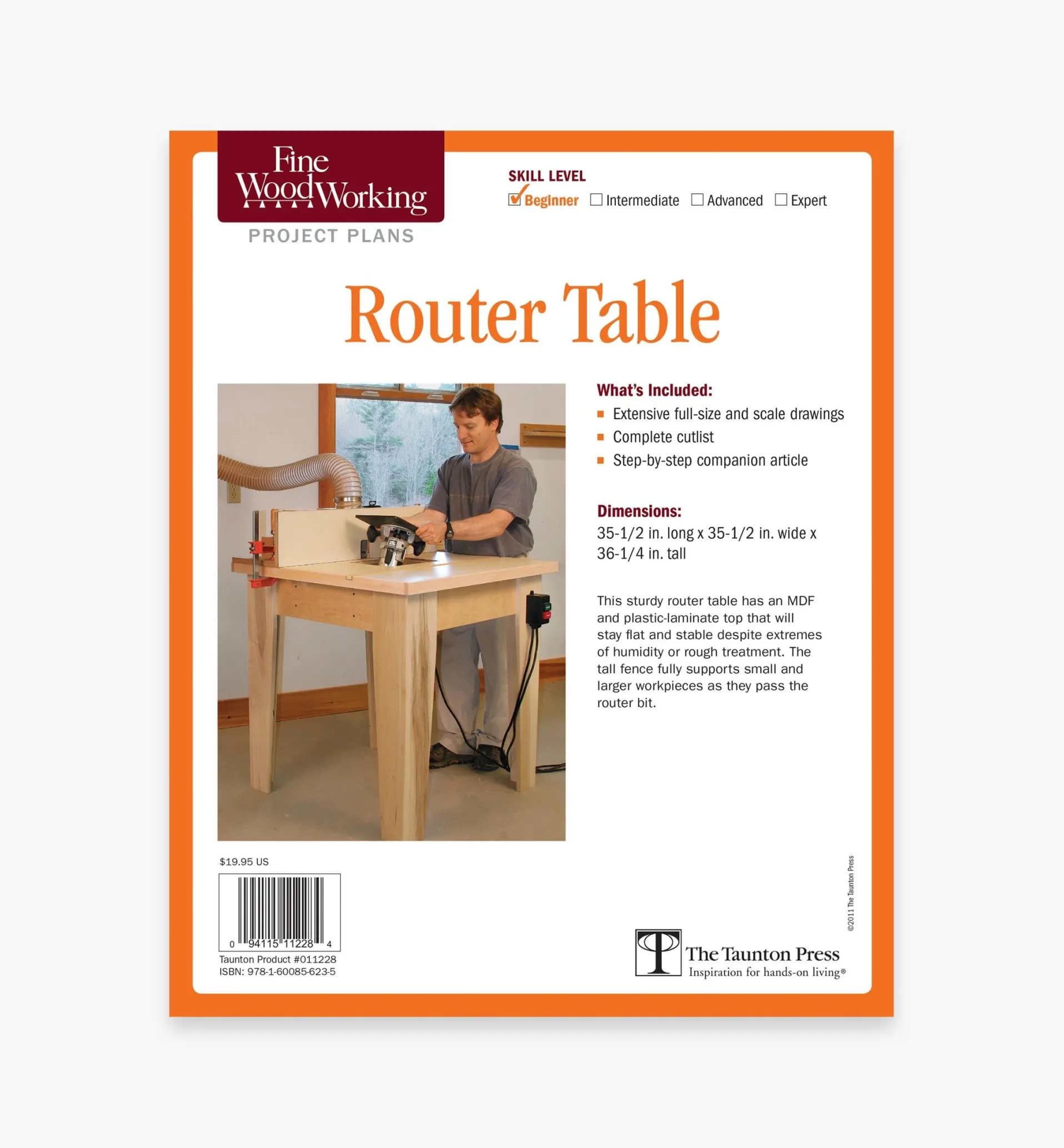 Lee Valley Router Table Plan