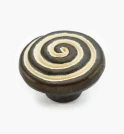 Lee Valley Rustic Swirl Knob