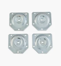 Lee Valley Screw-On Leg Plates