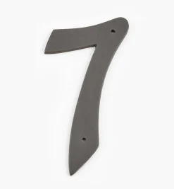 Lee Valley Script Cast Brass House Numbers