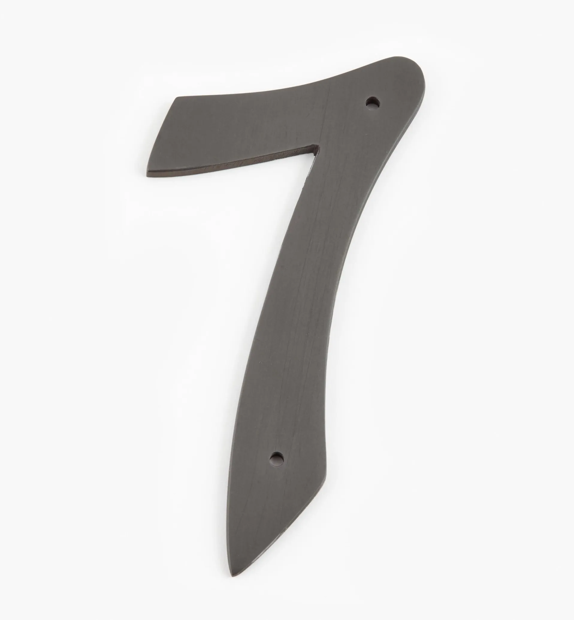 Lee Valley Script Cast Brass House Numbers