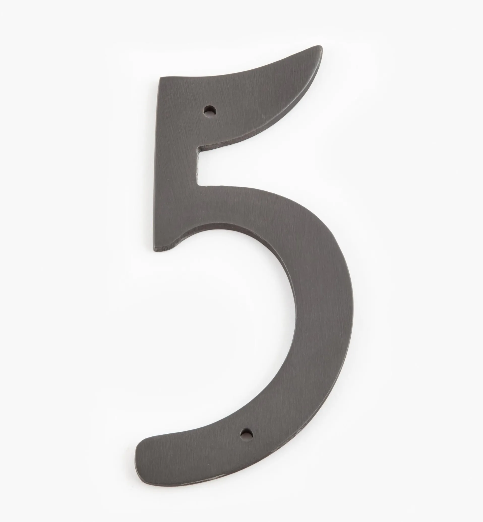 Lee Valley Script Cast Brass House Numbers