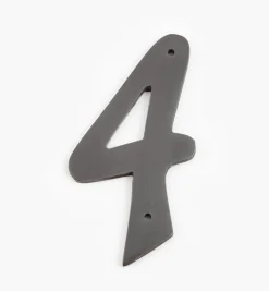 Lee Valley Script Cast Brass House Numbers