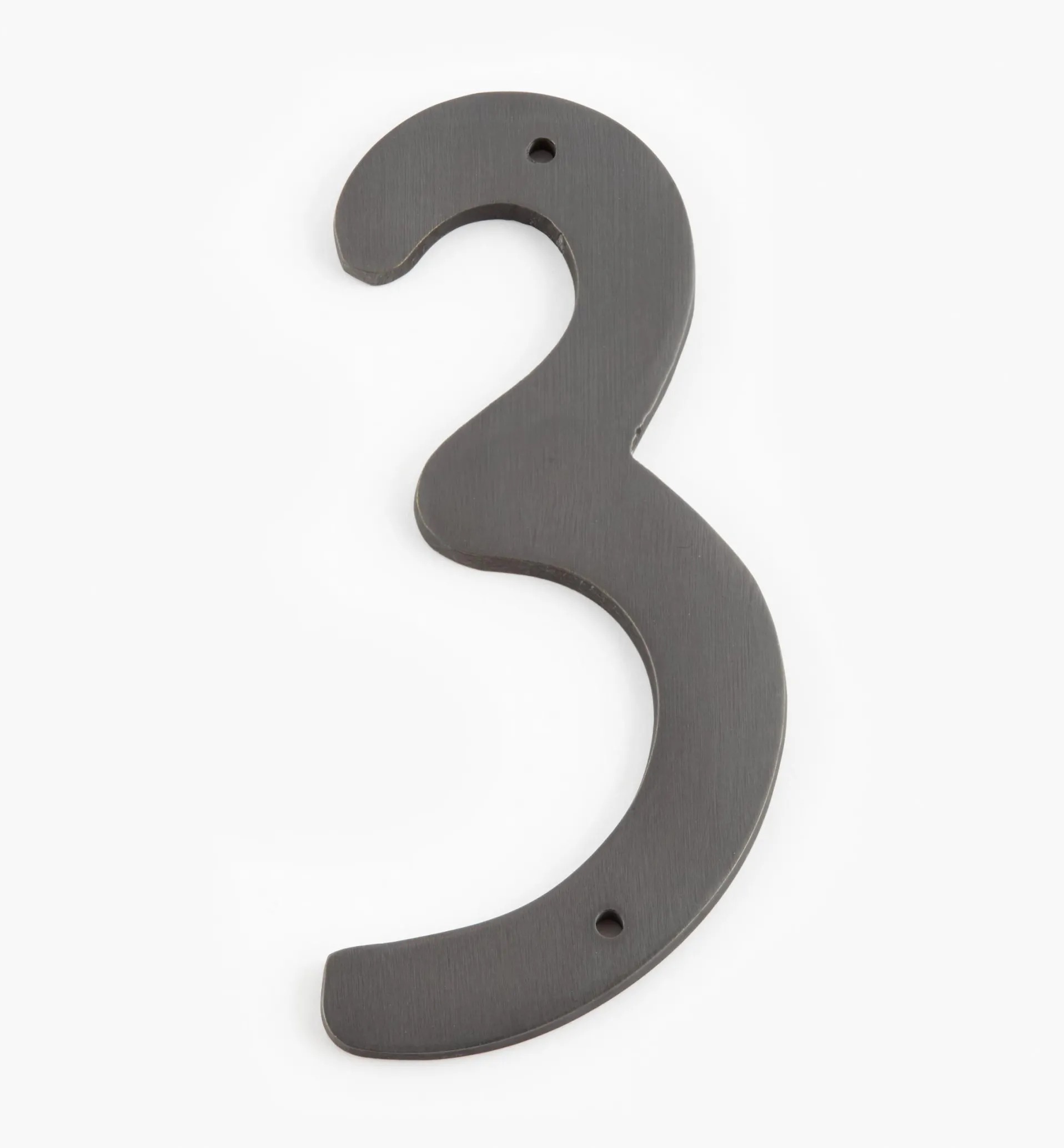 Lee Valley Script Cast Brass House Numbers