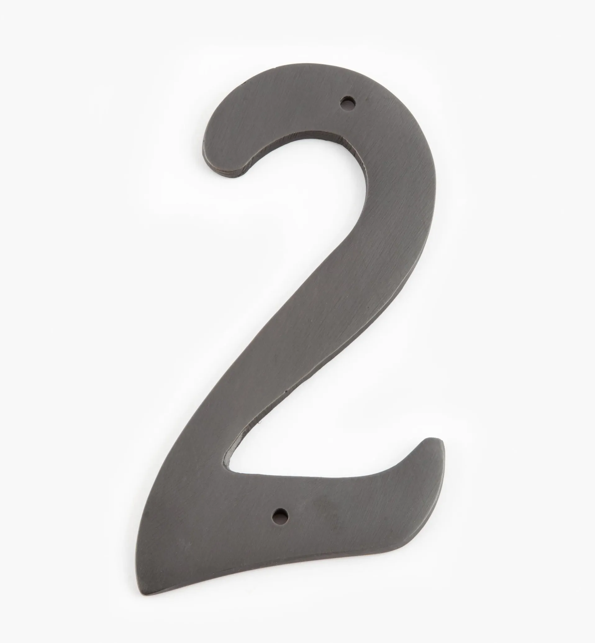 Lee Valley Script Cast Brass House Numbers