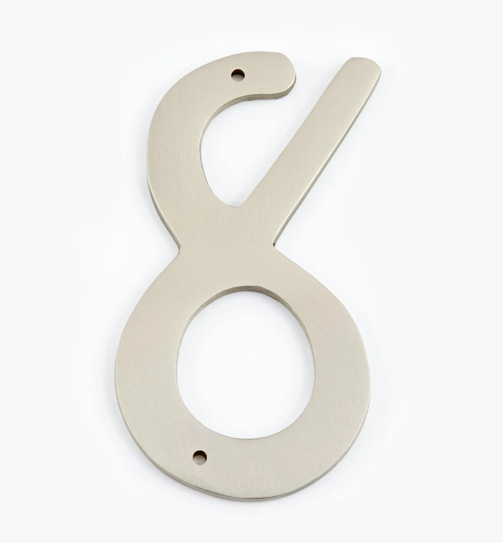 Lee Valley Script Cast Brass House Numbers