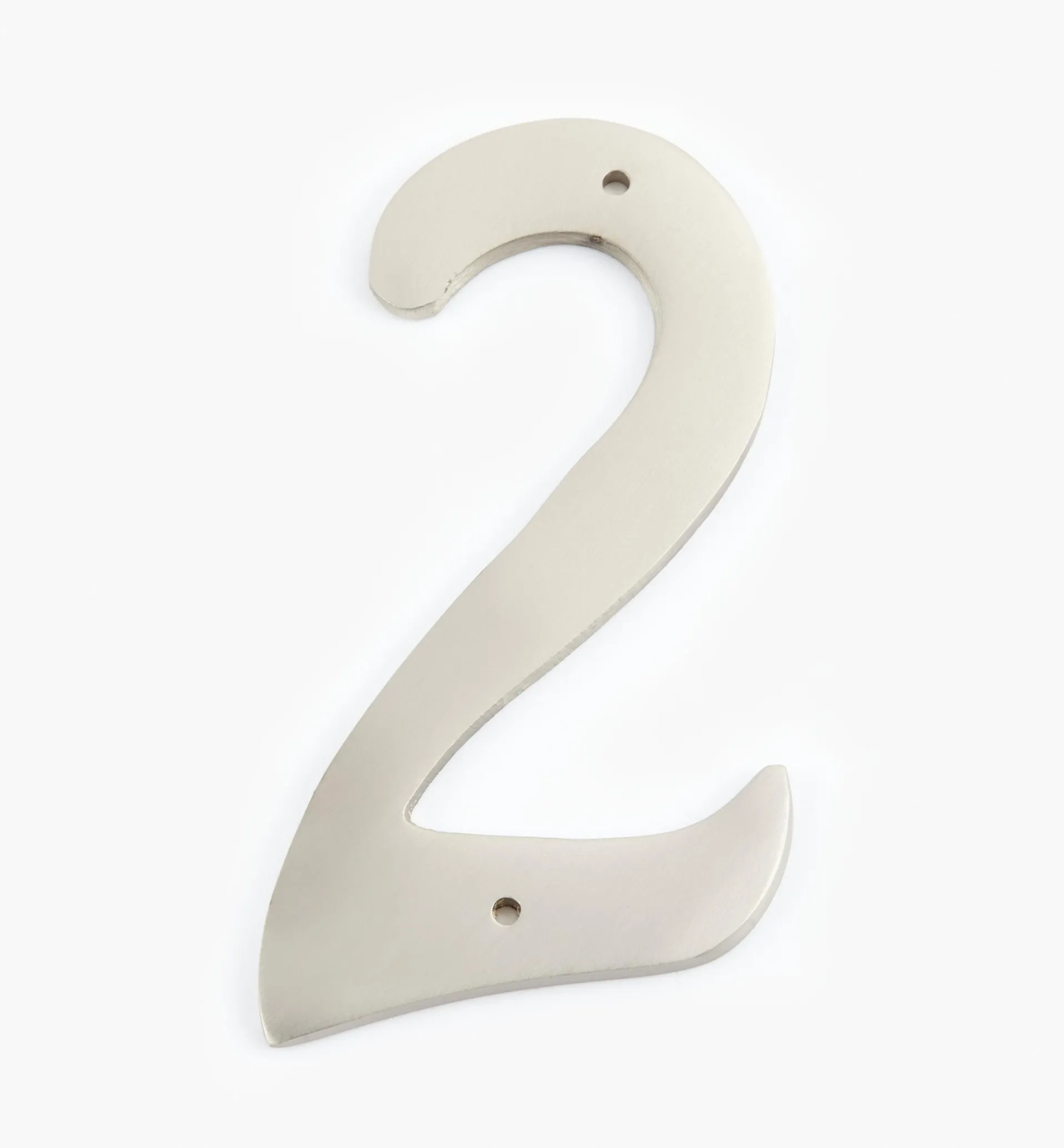 Lee Valley Script Cast Brass House Numbers