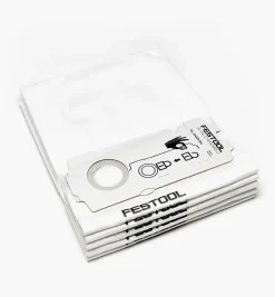 Lee Valley Selfclean Filter Bags For Festool MINI, MIDI And CT 15 Dust Extractors